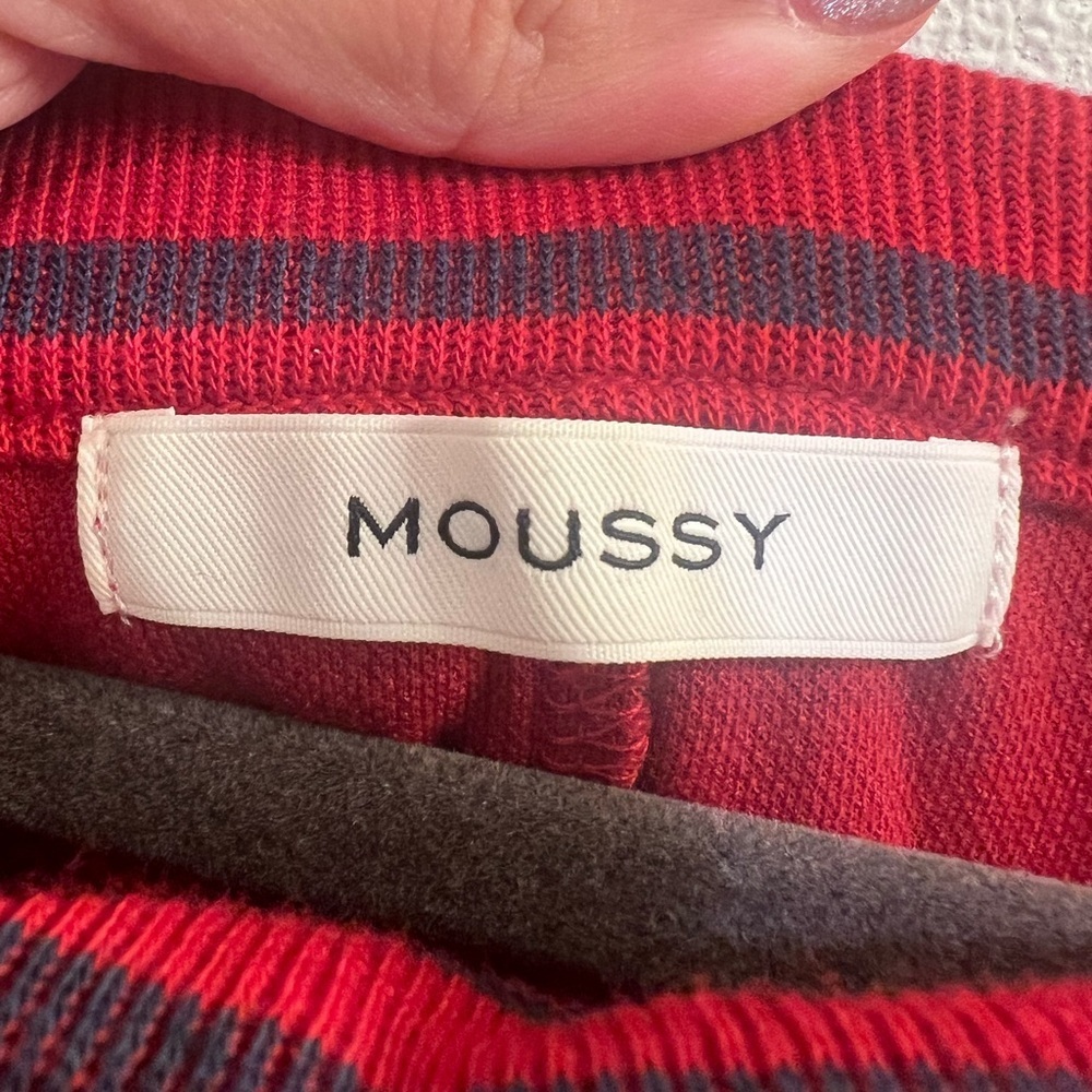 Moussy Ribbed Body Con Dress Size 2 - Picture 2 of 4